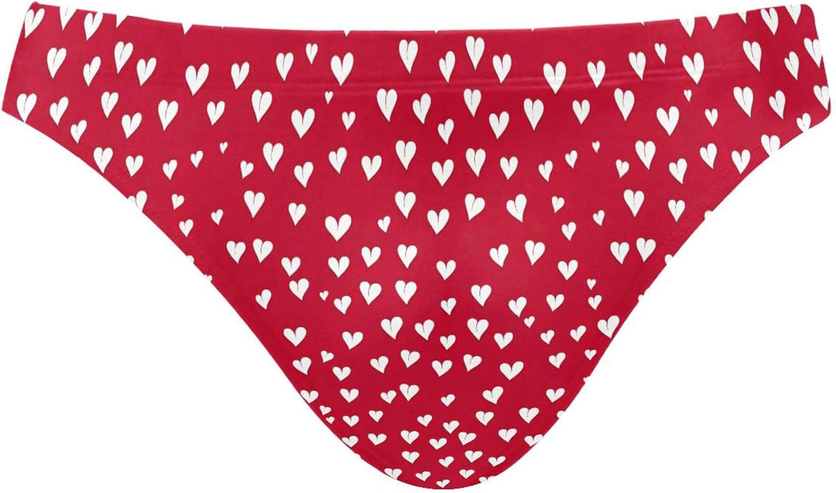 Men's Printed Swim Briefs - Custom Photo Face Swimsuit with Stretch Waistband for Pool Parties and Trips - Custom Face B