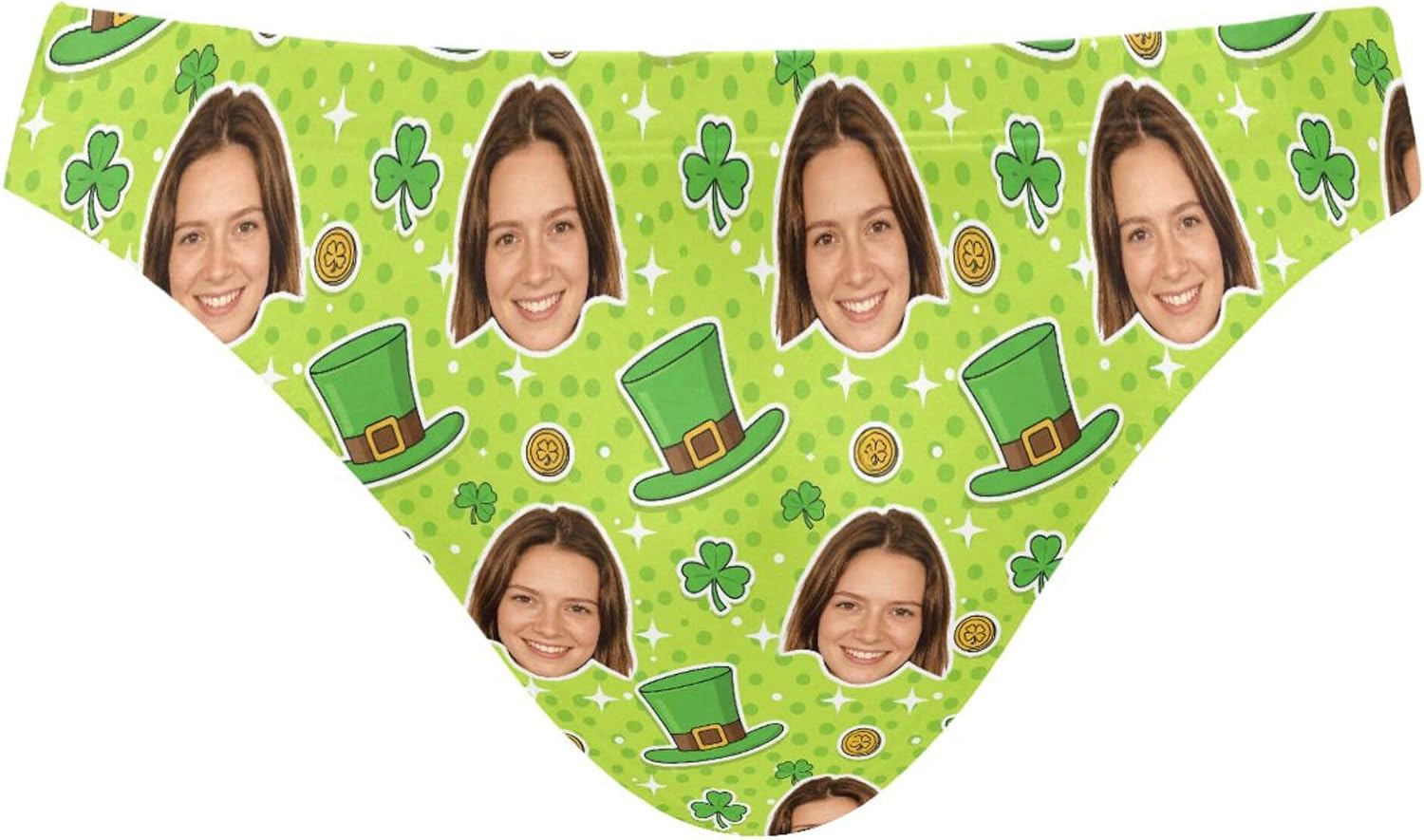 Men's Printed Swim Briefs - Custom Photo Face Swimsuit with Stretch Waistband for Pool Parties and Trips - Custom Funny 
