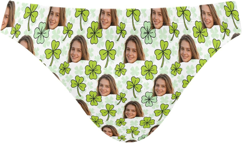 Men's Printed Swim Briefs - Custom Photo Face Swimsuit with Stretch Waistband for Pool Parties and Trips - 20410298