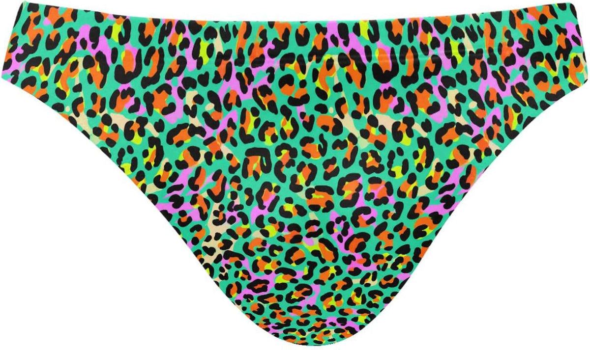 Men's Printed Swim Briefs - Custom Photo Face Swimsuit with Stretch Waistband for Pool Parties and Trips - Custom Face B