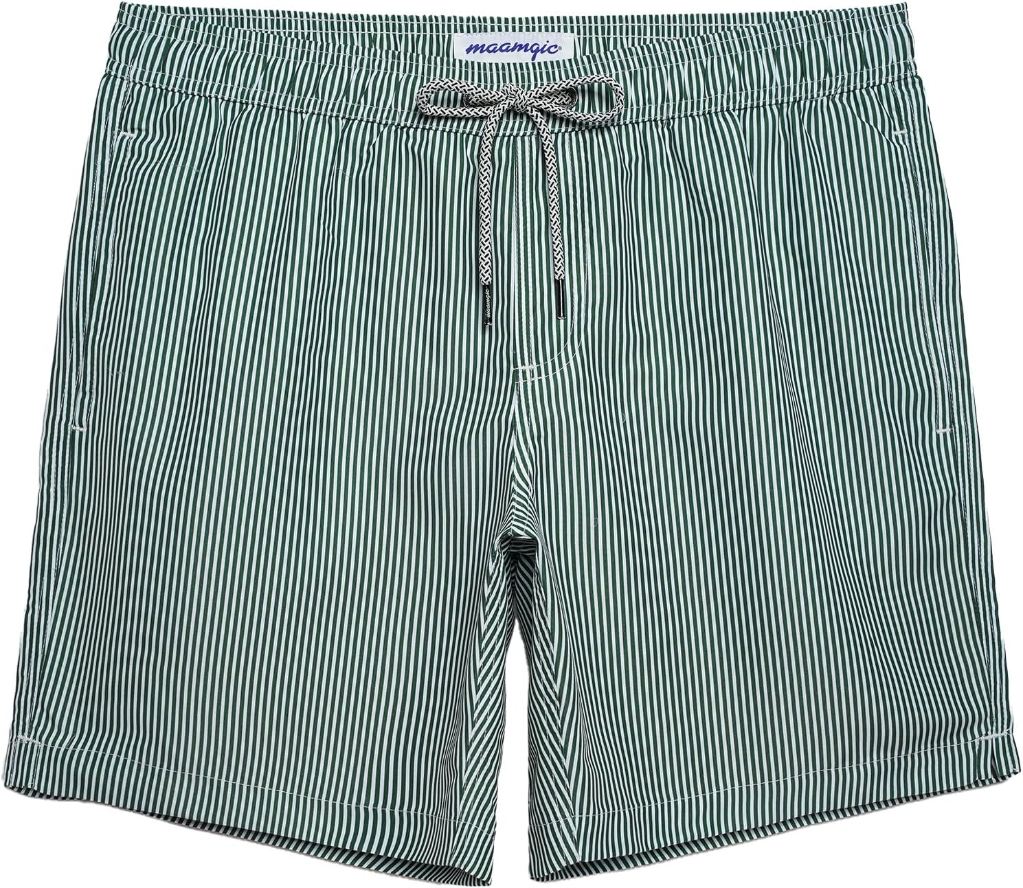 Men's 7 Inch Swim Trunks - Mesh Lined Beach Shorts with Side Pockets and Adjustable Drawstring Waist - XX-Large (36)