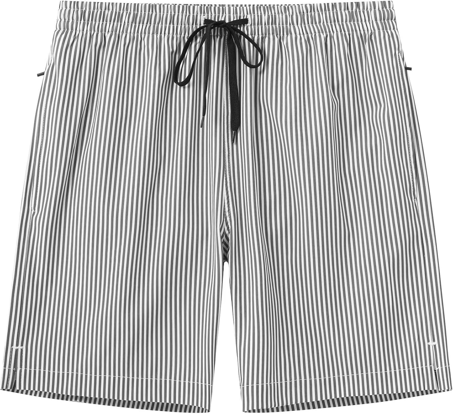 Men's Quick Dry Swim Trunks - Beach Shorts with Zipper Pockets and Mesh Lining in Waist Sizes 30 to 44 - 34